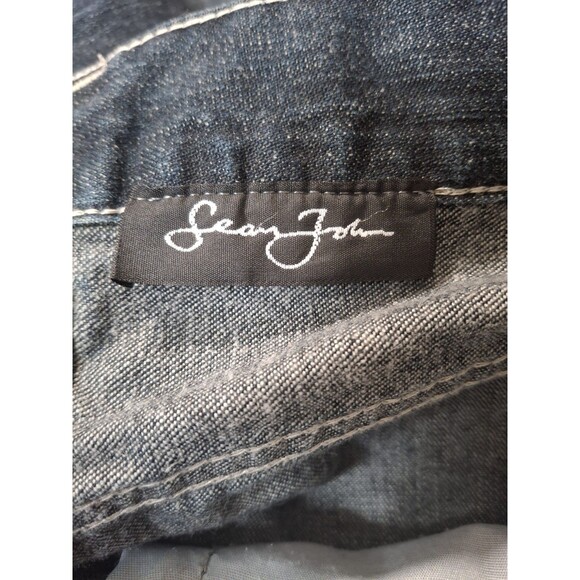 Vintage Sean John Men's Carpenter Pants 30x30 MISSING BUTTON Loose Baggy Y2K - Picture 6 of 8